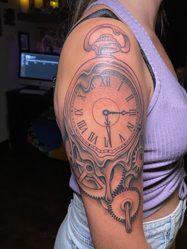 Explore cattle brand tattoo ideas, creative tattoo ideas in Severna Park, available at Oxblood Ink