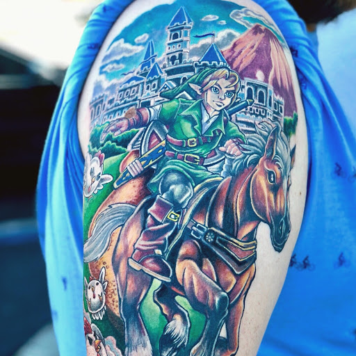 Explore tattoo ideas for kids names, creative tattoo ideas in Saint Petersburg, available at Foolish Pride Tattoo Co.