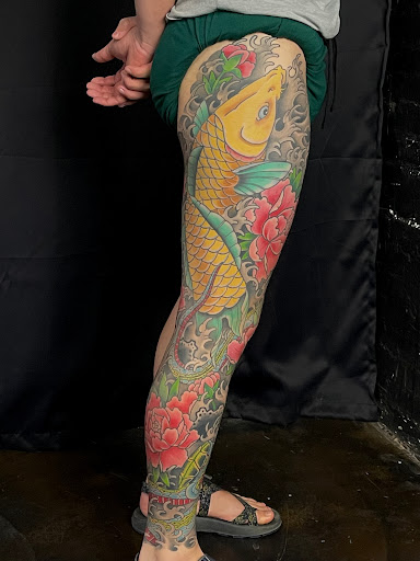 Explore husker tattoo ideas, creative tattoo ideas in Dallas, available at Davis Street Tattoo