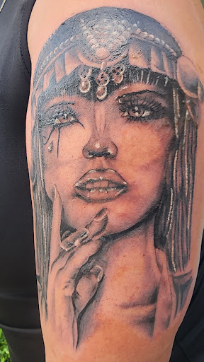 Explore dragon age tattoo ideas, creative tattoo ideas in Abilene, available at Art Attack Tattoo