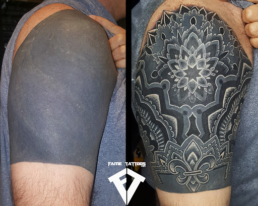 Explore themed tattoo ideas, creative tattoo ideas in Hialeah, available at Fame Tattoos