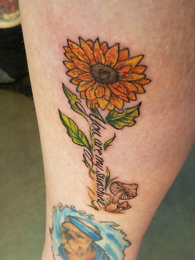 Explore dark humor tattoo ideas, creative tattoo ideas in Brookfield, available at Heathen Ink Tattoos