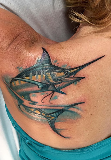 Explore tattoo filler ideas for men, creative tattoo ideas in Brainerd, available at One Life Tattoo Studio