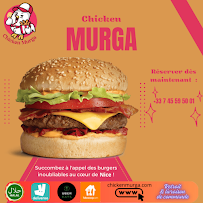 Aliment-réconfort du Restauration rapide Chicken Murga/restaurant halal à Nice/spécialisés dans les plats de poulet frits/fast-food/chicken chicken/cheese naan/Burger - n°11