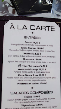 Restaurant Restaurant Carpe Diem à Nice (la carte)