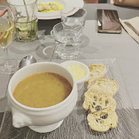 Soupe de potiron du Restaurant français Le Panoramic à La Londe-les-Maures - n°3