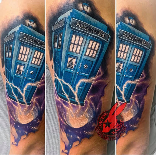 Explore lion tattoo ideas, creative tattoo ideas in North Berwick, available at Skull and Snake Tattoo Studio Art Gallery