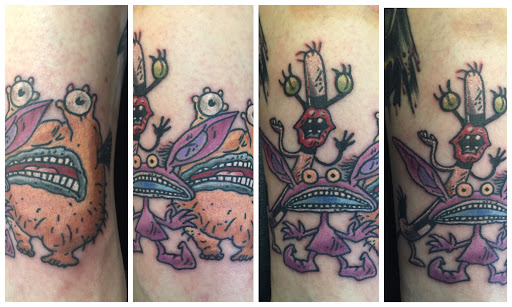 Explore rose idea tattoos, creative tattoo ideas in Barberton, available at Magic City Tattoo Company