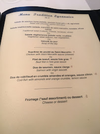 Restaurant Le panier du Chef à Lyon (la carte)