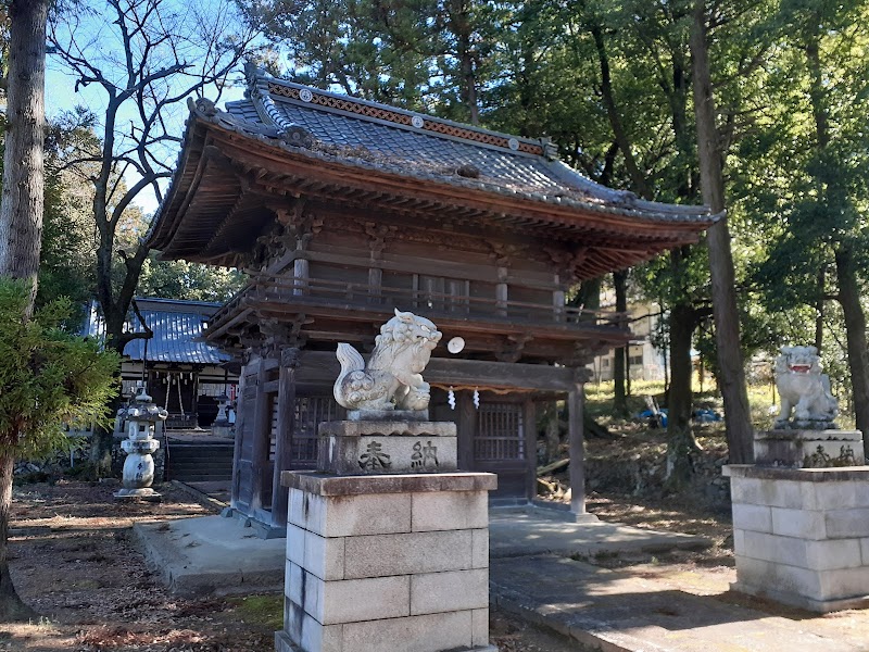 市川郷二宮弓削神社