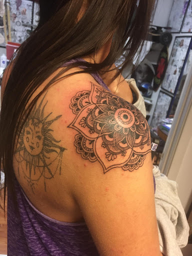 Explore tattoo ideas for shoulder and arm, creative tattoo ideas in Jonesboro, available at Immortal Ink