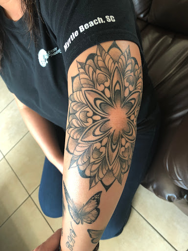 Explore emo anime tattoo ideas, creative tattoo ideas in Myrtle Beach, available at Elite Ink Tattoos of Myrtle Beach