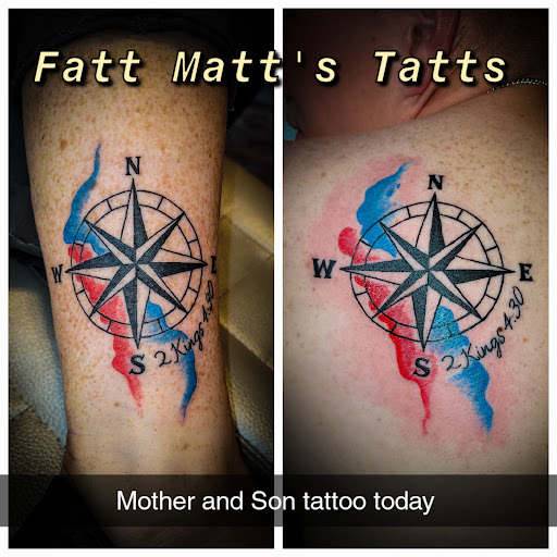 Explore women thigh tattoo ideas, creative tattoo ideas in Logansport, available at Fatt Matts Tatts