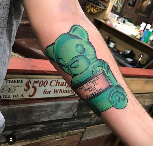 Explore silly tattoo ideas, creative tattoo ideas in Fort Lauderdale, available at Electric Street Tattoo