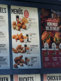 Restaurant de volaille Kentucky Fried Chicken à Munich - menu / carte