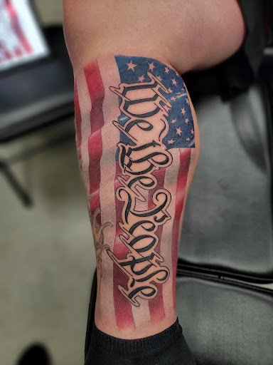 Explore camera tattoo ideas, creative tattoo ideas in Lancaster, available at Obscure Tattoo Studio