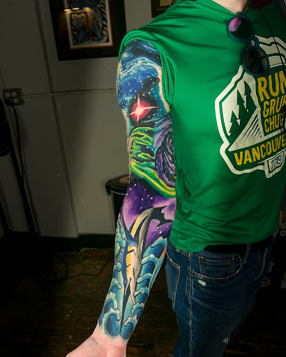 Explore inner arm tattoo ideas, creative tattoo ideas in Vancouver, available at Hopeless Tattoo & Piercing