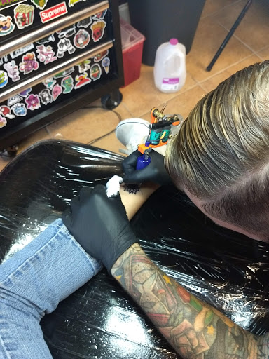 Explore acronym tattoo ideas, creative tattoo ideas in Saint Petersburg, available at Buku Tattoo Studio