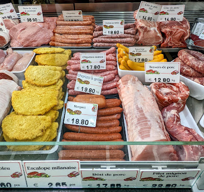 Boucherie d'Alesia à Paris