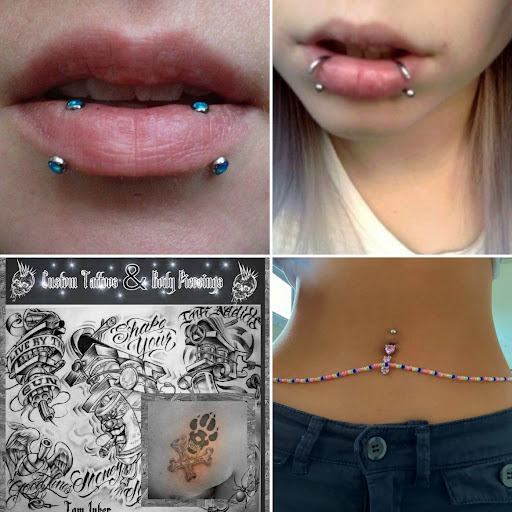 Explore ideas for leg sleeve tattoos, creative tattoo ideas in Elko, available at Custom Tattoos and Body Piercing Studio
