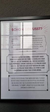 Walderdorffs à Trier menu