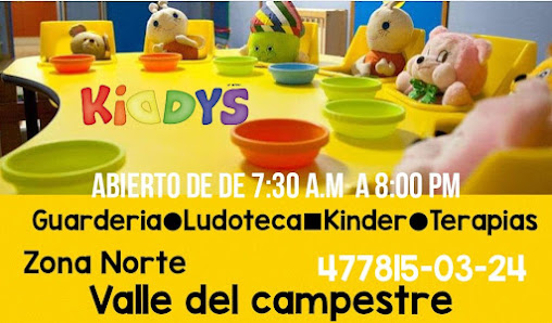 Kiddys Day Care center Valle de Atemajac 102, Valle del Campestre, 37160 León de los Aldama, Gto., México