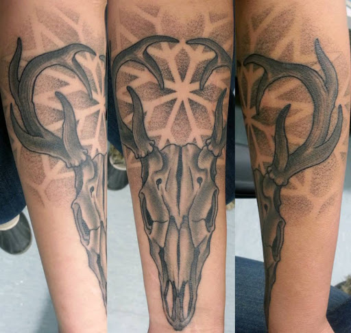 Explore twilight tattoo ideas, creative tattoo ideas in Santa Fe, available at Lost Cowboy Tattoo & Gallery co TRUE HANDS TATTOO