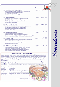 China-Restaurant New-Wok-Men à Ostfildern menu