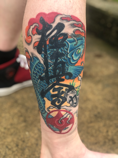 Explore majora's mask tattoo ideas, creative tattoo ideas in Bethlehem, available at Soul Glow Electric Ink