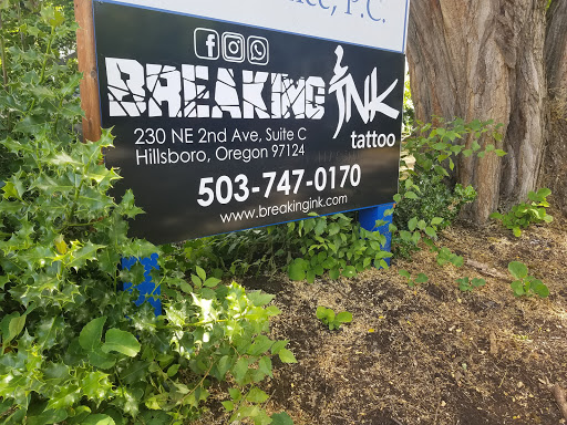 Tattoo Shop «Breaking Ink», reviews and photos, 158 NE 2nd Ave, Hillsboro, OR 97124, USA