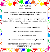 ABC AVENUE IN HOME DAYCARE - Photo 2 - Car repair in Ripon, CA, Modesto