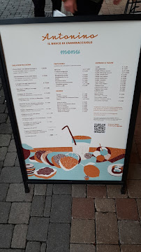 Restaurant de spécialités d'Italie du Sud Antonino il banco di Cannavacciuolo à Vicolungo - menu / carte