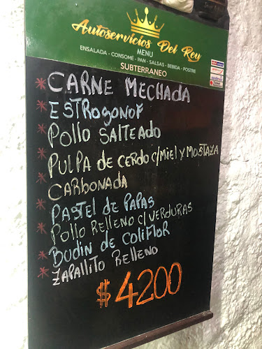 Opiniones de Autoservicio del Rey en Pedro Aguirre Cerda - Restaurante