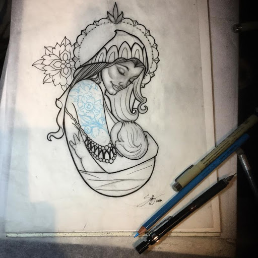 Explore timeline tattoo ideas, creative tattoo ideas in Tucson, available at Sacred Art Tattoo Studio