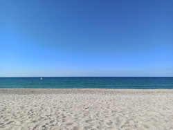 Foto di Plage de la Mondree con baia lunga
