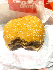 Cheeseburger du Restauration rapide Burger King à Thiais - n°9