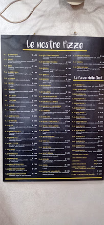 Menu / carte de Pizzeria Da Manu Di Pardini Emanuele à Riglione-Oratoio