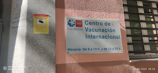 Centro de vacunacion internacional Madrid