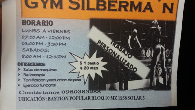 Opiniones de Gym Silberma'n Center en Guayaquil - Gimnasio