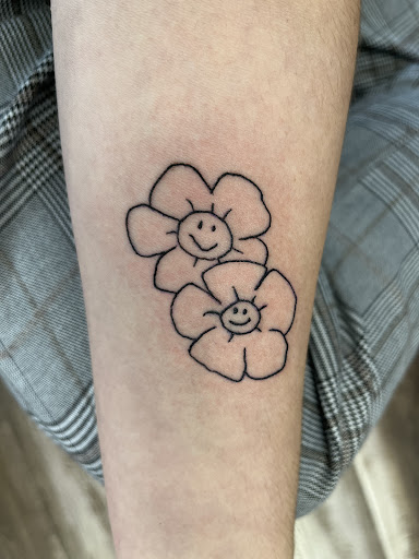 Explore grandkids tattoos ideas, creative tattoo ideas in Altoona, available at Ikonic Ink Altoona