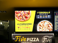 Five Pizza Original - Paris 11 - Oberkampf à Paris menu