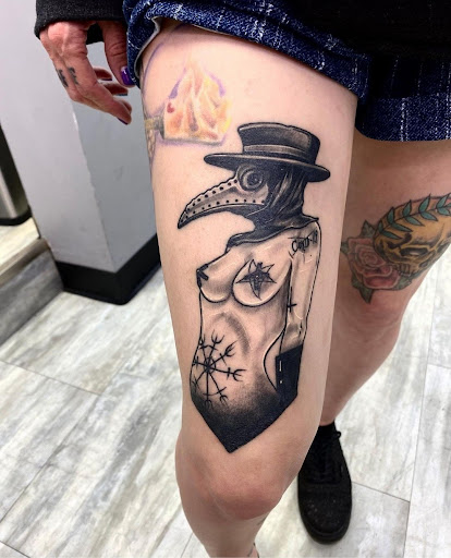 Explore bumble bee tattoo ideas, creative tattoo ideas in Ambler, available at Tattoo GalaxyAmbler Piercing & Custom Tattoos