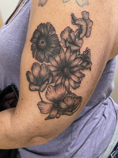 Explore tattoo flag ideas, creative tattoo ideas in Plattsburgh, available at Ink by Lace LLC