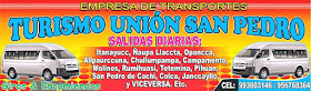 Emp. de transporte turismo unión San Pedro