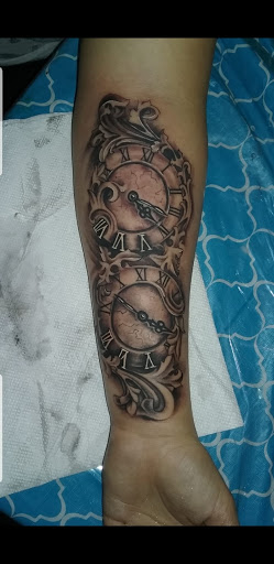 Explore dotwork tattoo ideas, creative tattoo ideas in Richmond, available at Captured Moment Tattoos
