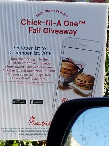 Fast Food Restaurant «Chick-fil-A», reviews and photos, 3570 Sports Arena Blvd, San Diego, CA 92110, USA