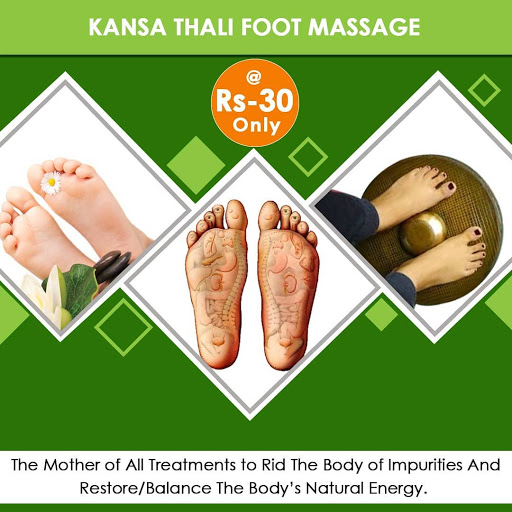 Rahat Kansya Thali Foot Massage And Health Care Centre in Dhankawadi, Pune