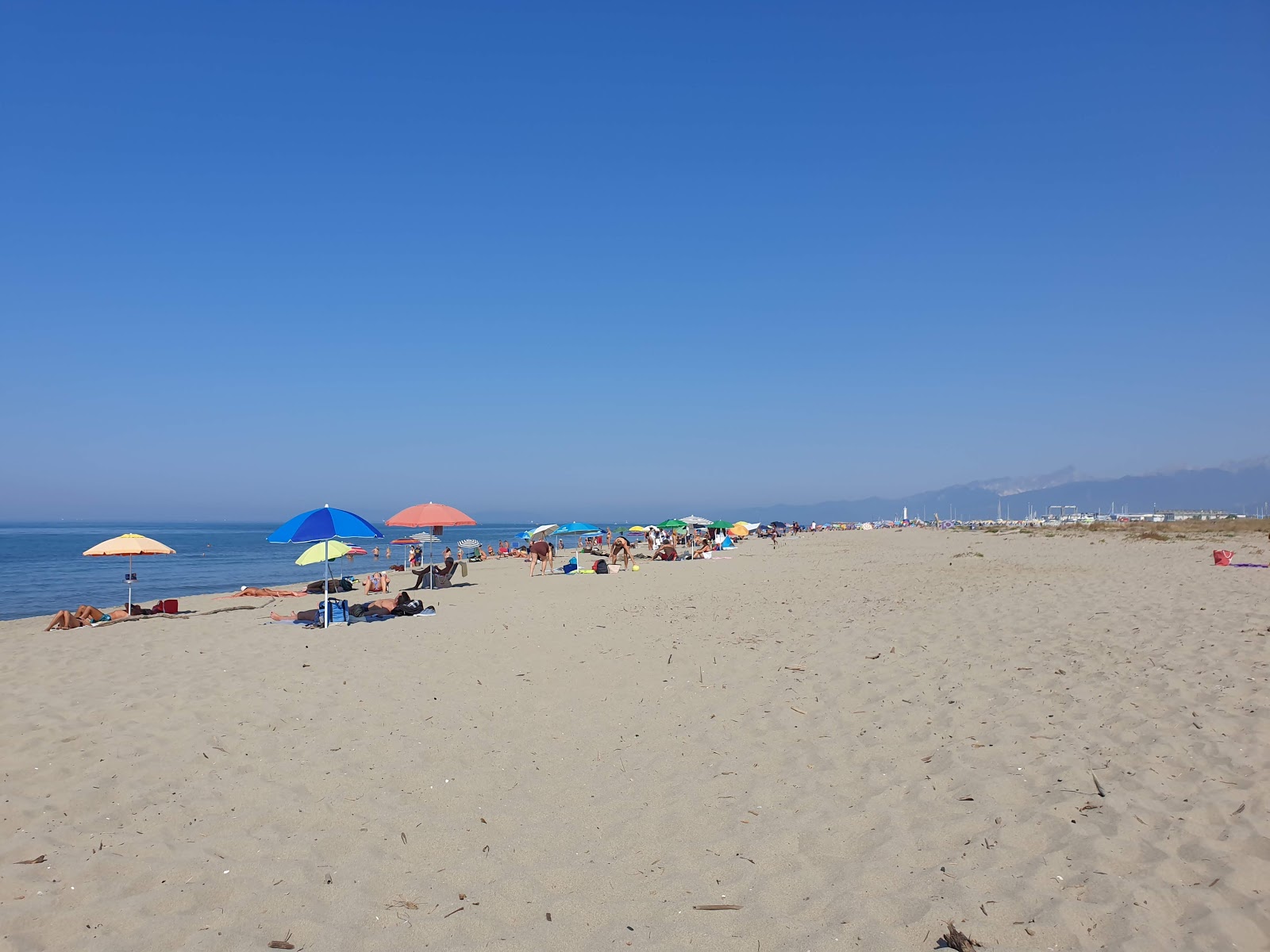Foto van Spiaggia della Lecciona - populaire plek onder ontspanningskenners