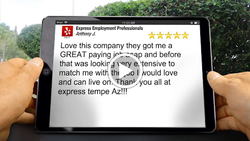 Employment Agency «Express Employment Professionals - Tempe, AZ», reviews and photos, 1342 W Warner Rd #102, Tempe, AZ 85284, USA