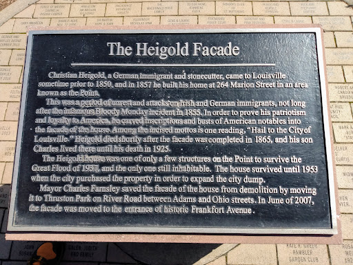 Tourist Attraction «Heigold House Facade», reviews and photos, 332-402 Frankfort Ave, Louisville, KY 40206, USA